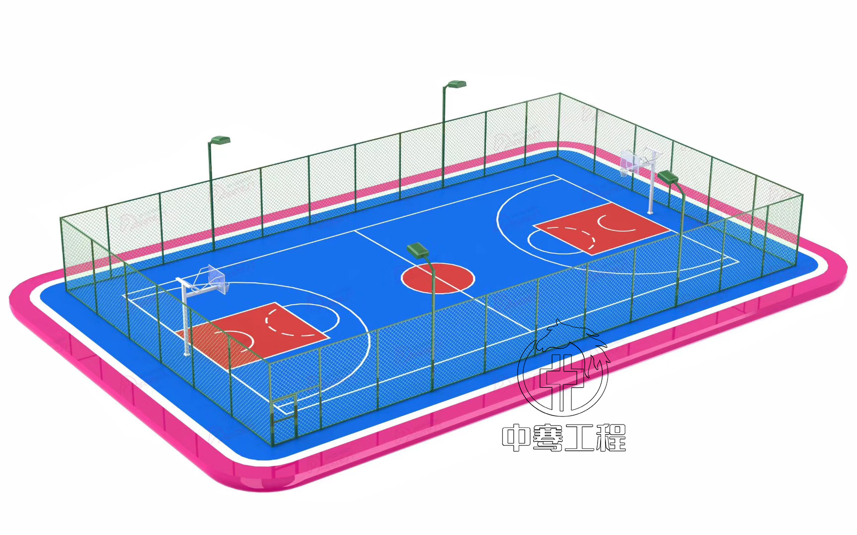 气膜篮球场建设